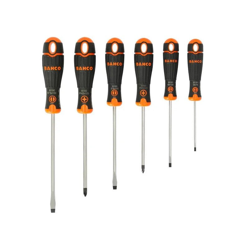 Bahco B219.006 BAHCOFIT Screwdriver Set, 6 Piece - B219.006
