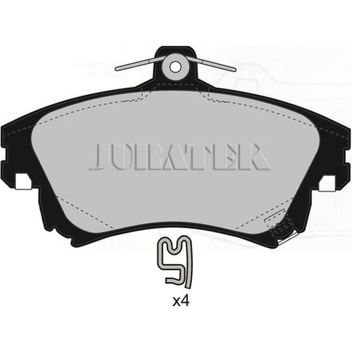 Juratek Front Brake Pad Set JCP1384