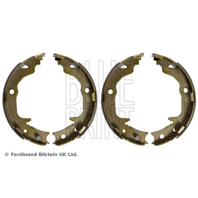 Blue Print Parking Brake Shoe Set Rear ADA104113