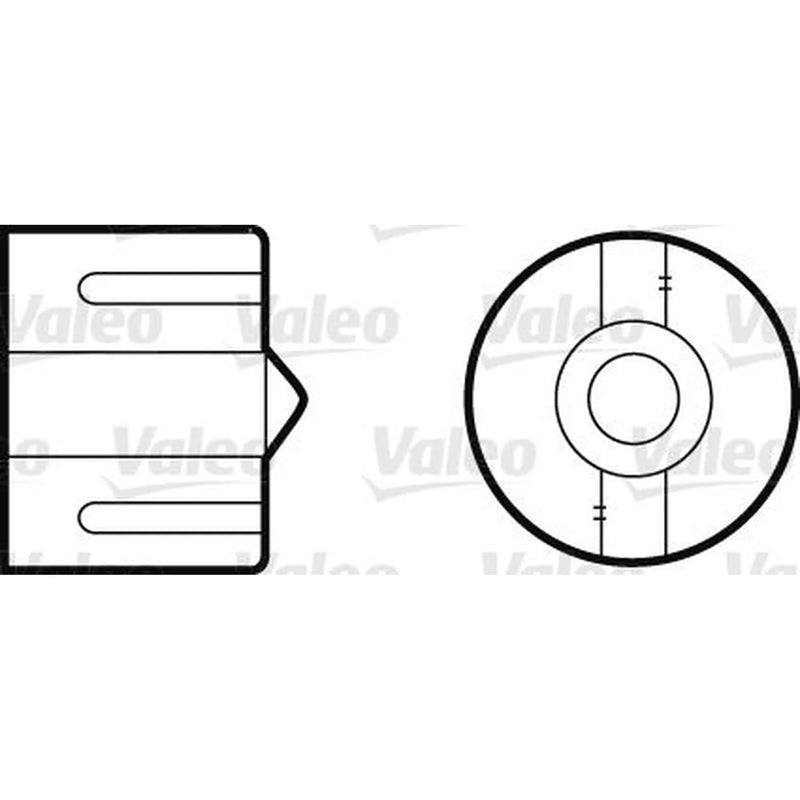 Valeo 10 x Indicator Turn Signal Bulb W2.1x9.5d 12V 5W 032213