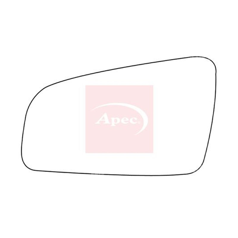 Apec Exterior Wing Mirror Glass Left AMS2159