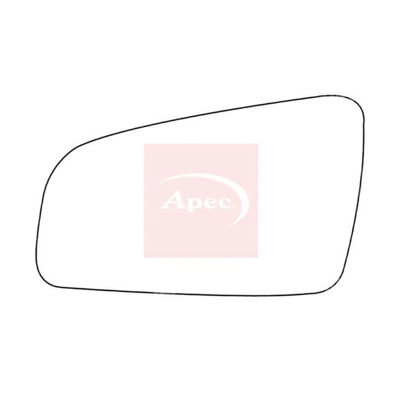 Apec Exterior Wing Mirror Glass Left AMS2159