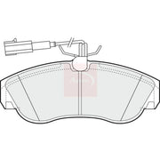 Apec Front Brake Pad Set PAD1206