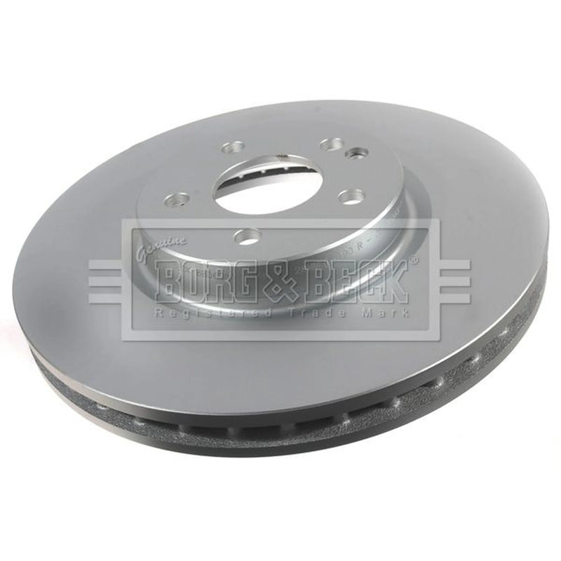 Borg & Beck 2 x Front Brake Discs BBD6081S