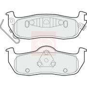 Apec Rear Brake Pad Set PAD1492