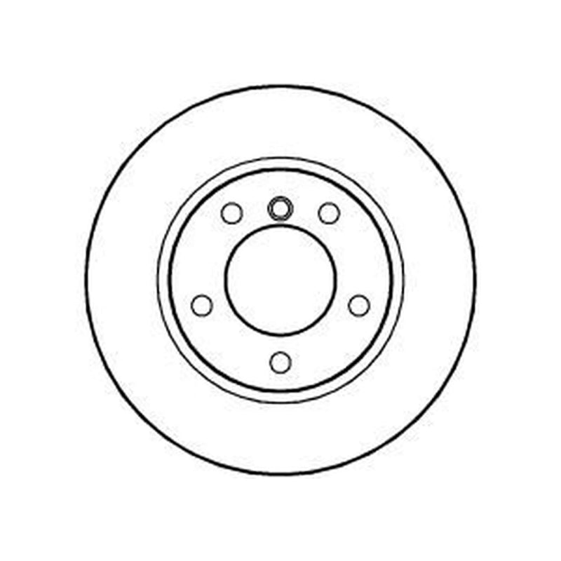 Abtex 2 x Vented Front Brake Discs BD1239V