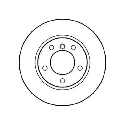 Abtex 2 x Vented Front Brake Discs BD1239V