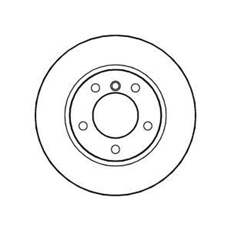 Abtex 2 x Vented Front Brake Discs BD1239V