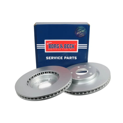 Borg & Beck 2 x Vented Front Brake Discs BBD5627