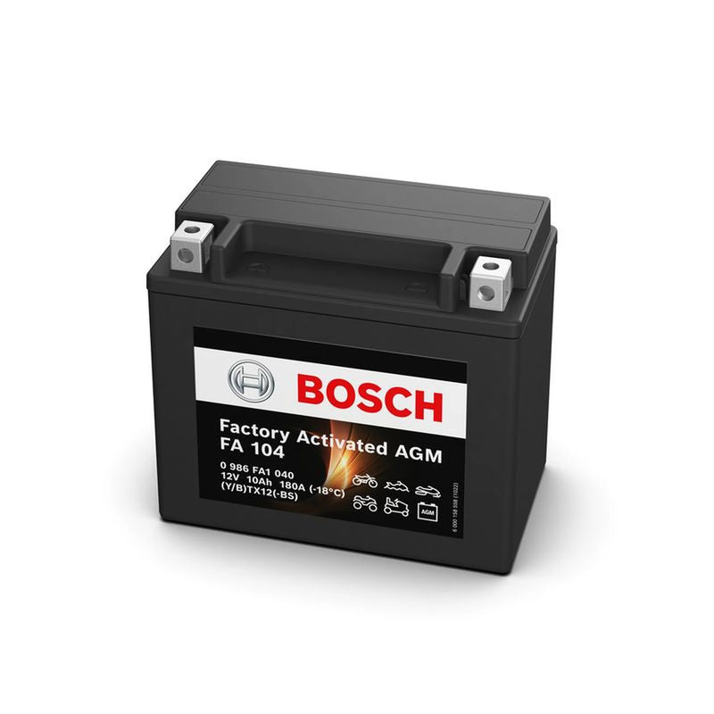 Bosch Batteries Battery 12V 10Ah 180A 0 986 FA1 040