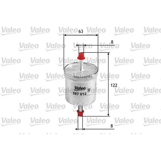 Valeo Fuel Filter Element 587012