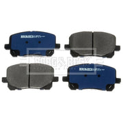 Borg & Beck 4 x Front Brake Pad Set BBP1837