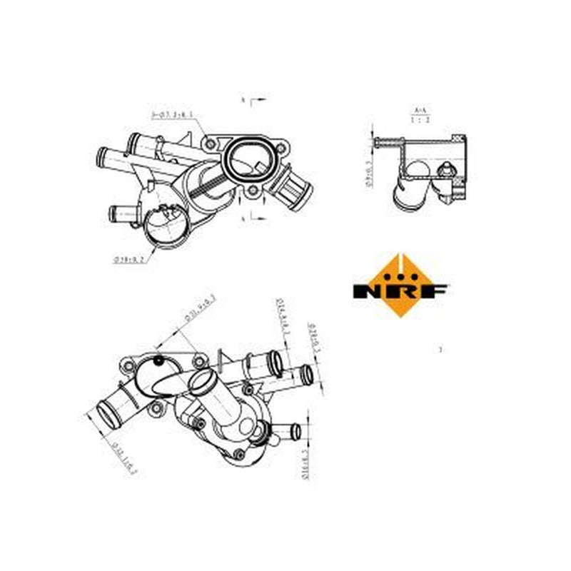 NRF Thermostat,Coolant 725145