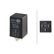 Hella Headlight Cleaning Control Relay 5WD 005 674-141 2 075 998 4 5WD 005