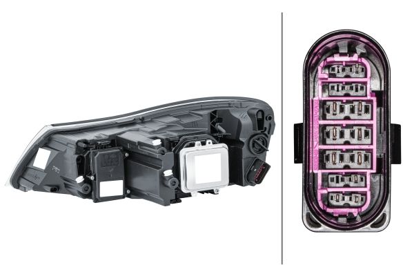 Hella 1ZL 247 052-321 Headlight