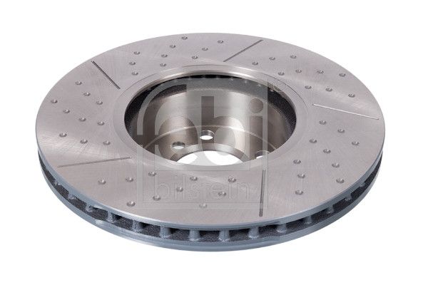 Febi 2 x Brake Disc Set Internally Vented Front