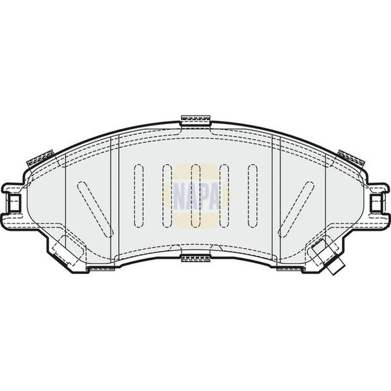 NAPA Front Brake Pad Set NBP1423