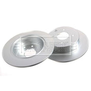 Borg & Beck 2 x Solid Rear Brake Discs BBD5170