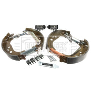 Borg & Beck Brake Shoe Set Axle Kit BBS1070K