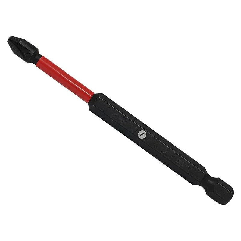 ForgeFix ForgeFast Pozidriv Compatible Impact Bit PZ2 x (Card 2) 25-89mm