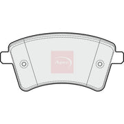 Apec Front Brake Pad Set PAD1656