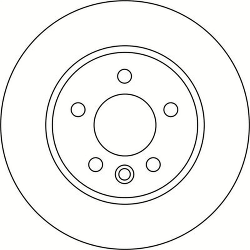 Abtex 2 x Vented Front Brake Discs BD1749V