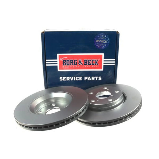 Borg & Beck 2 x Vented Front Brake Discs BBD4745