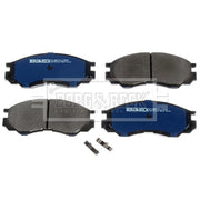 Borg & Beck 4 x Front Brake Pad Set BBP1637