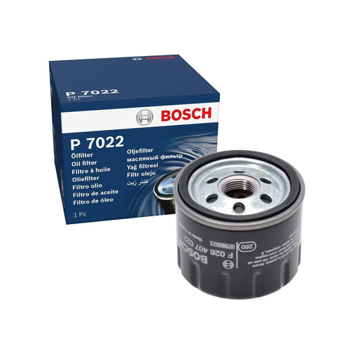 Genuine Bosch Car Oil Filter P7022 Fits Nissan Juke Dci - 1.5 - 10- F026407022 Bosch  - Town Parts