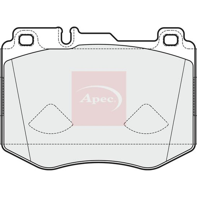 Apec Front Brake Pad Set PAD2035
