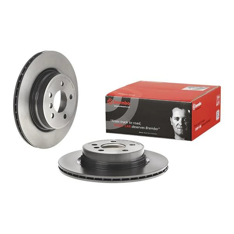 Brembo 2 x Internally Vented Brake Discs 09.A800.11
