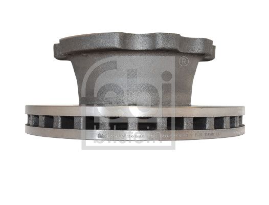 Febi 2 x Brake Disc Set Internally Vented Front