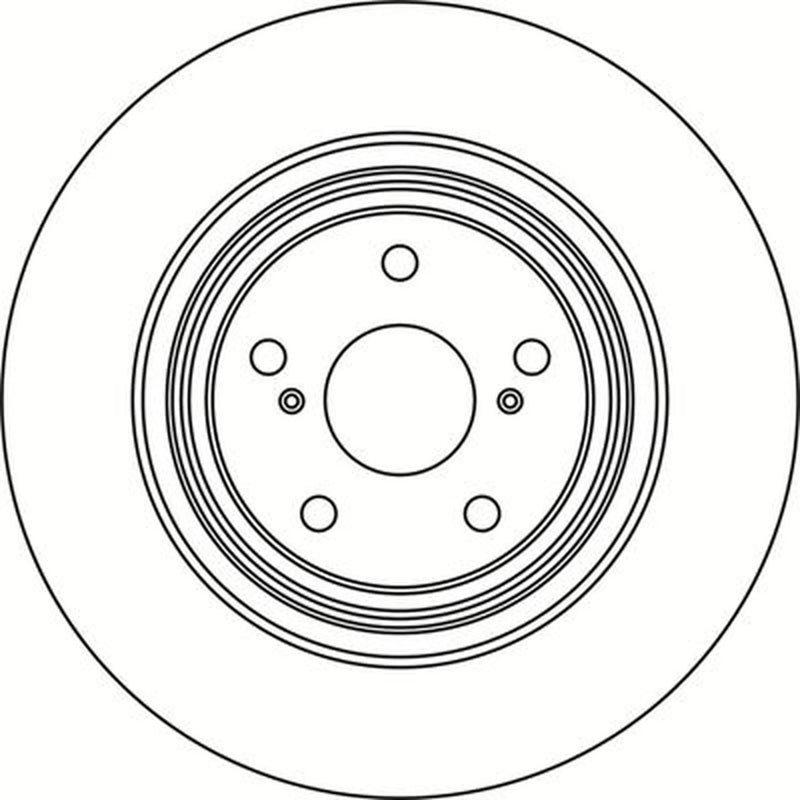 Abtex 2 x Vented Front Brake Discs BD2173V