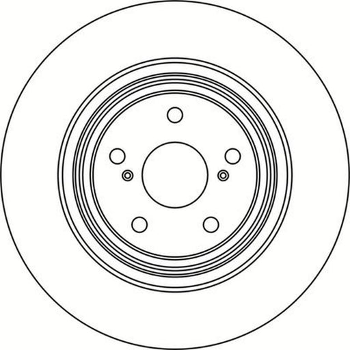 Abtex 2 x Vented Front Brake Discs BD2173V