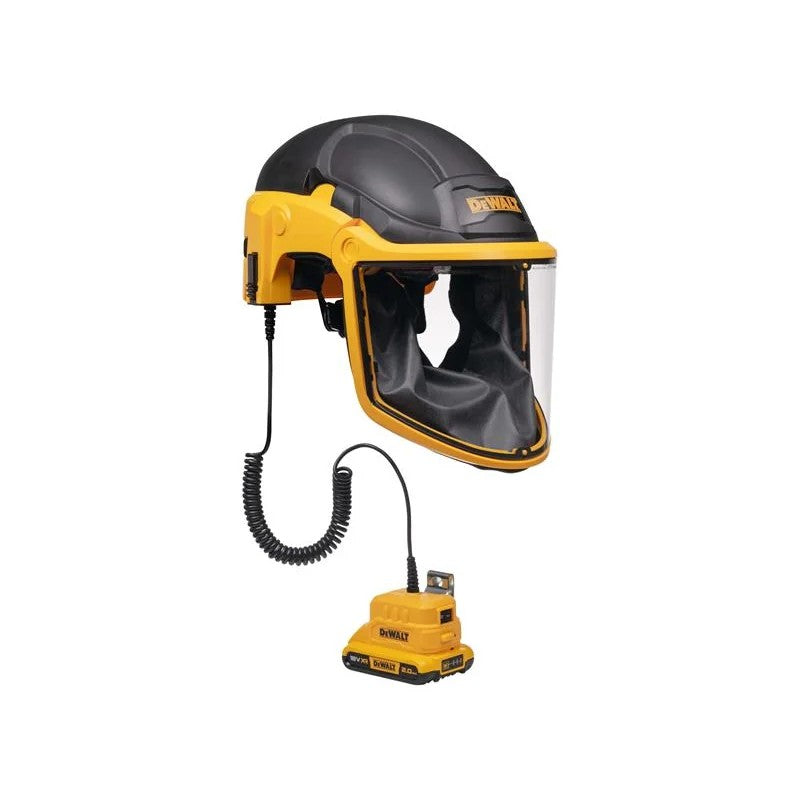 DEWALT Respiration Powered Air Purifying Respirator with Hard Hat - DXPGH2SB21