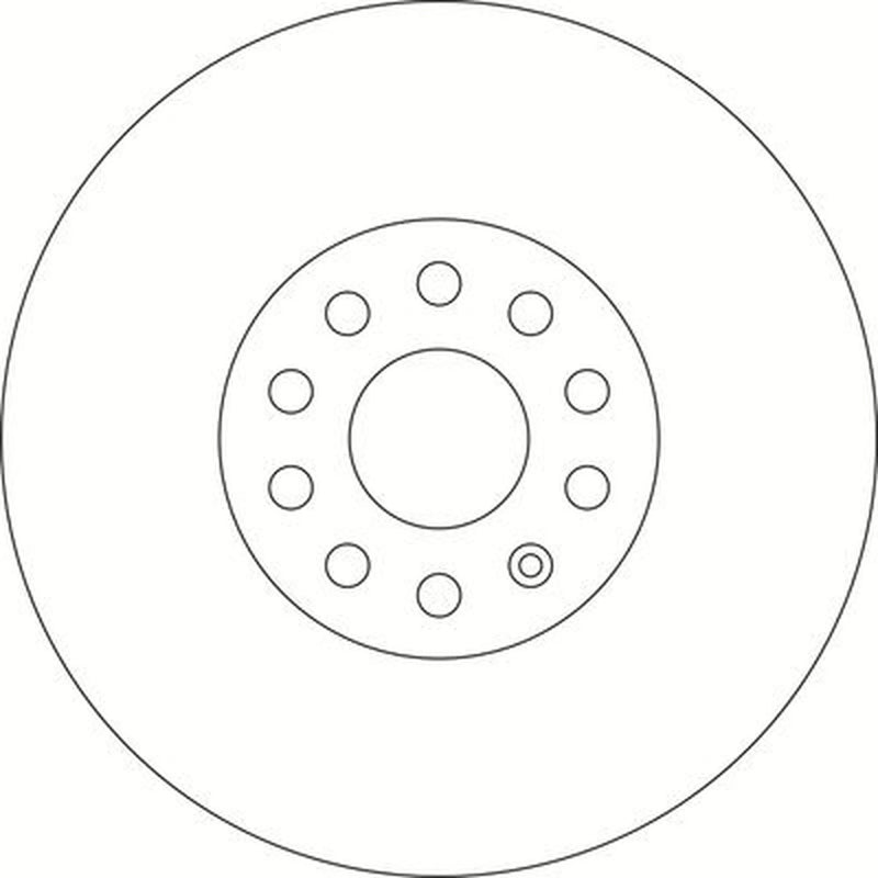 Abtex 2 x Vented Front Brake Discs BD1781V