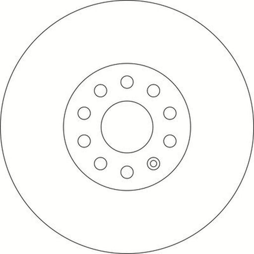 Abtex 2 x Vented Front Brake Discs BD1781V