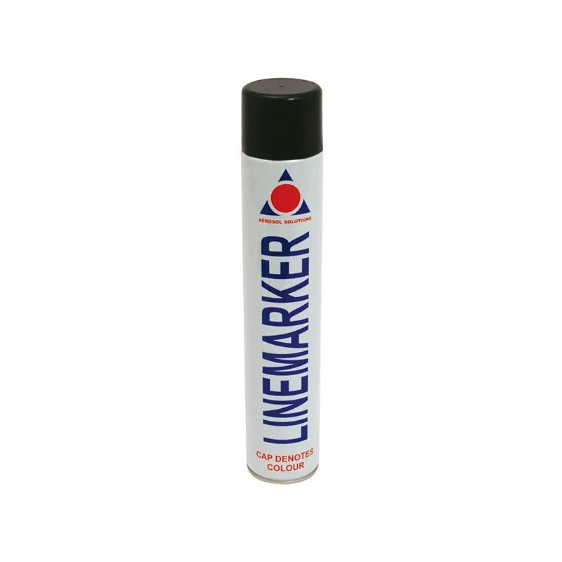 Aerosol 0906 Line Marking Spray Paint Black 750ml - 0906