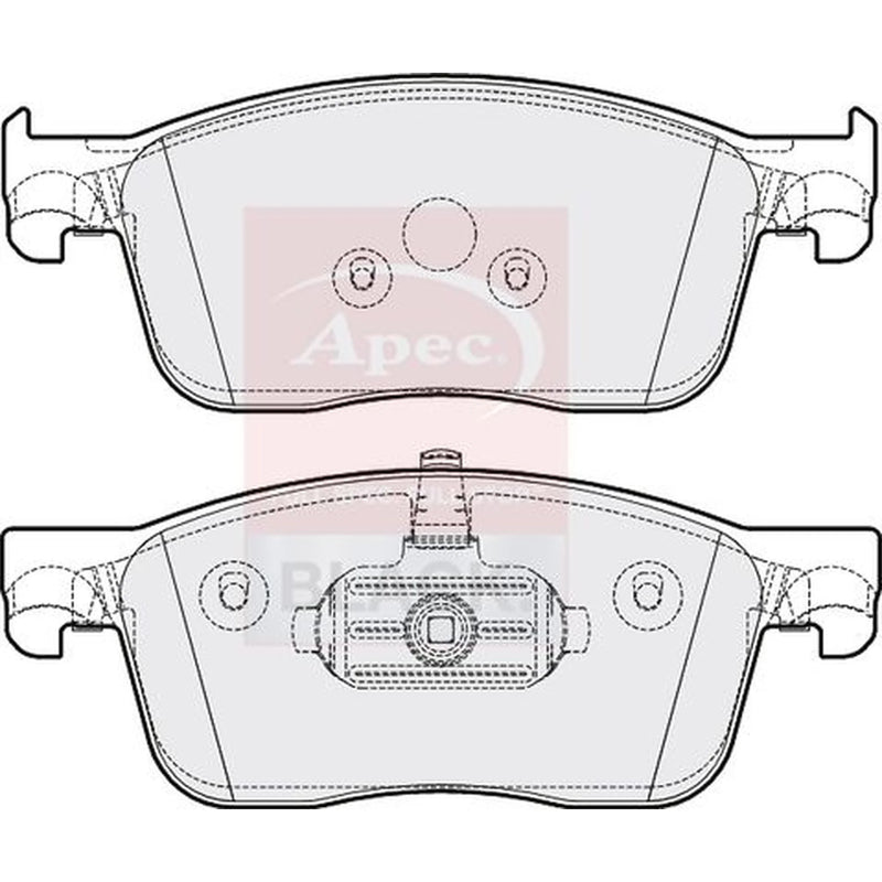 Apec Front Brake Pad Set PAD2189B