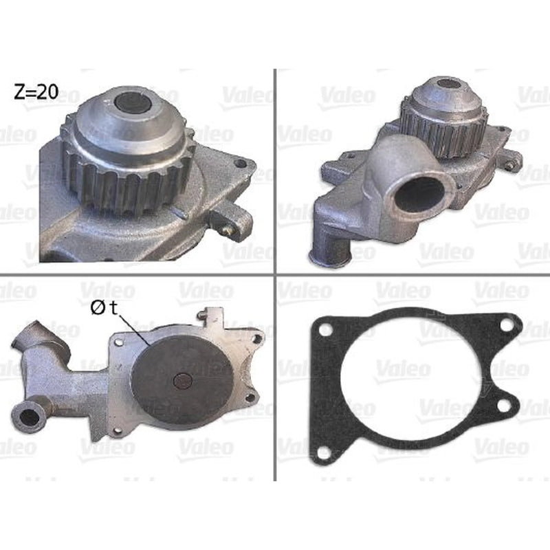Valeo Engine Cooling Water Pump 506000