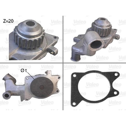 Valeo Engine Cooling Water Pump 506000