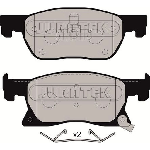 Juratek Front Brake Pad Set JCP8180