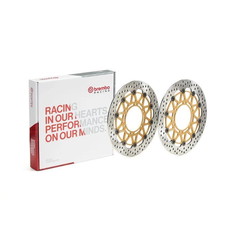 Brembo 2 x Floating Front Brake Disc Brake Discs 208973732