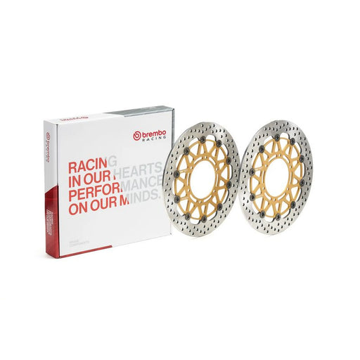Brembo 2 x Floating Front Brake Disc Brake Discs 208973732