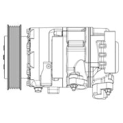 Mahle Air Conditioning Compressor ACP 635 000P