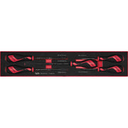 Teng Tools Screwdriver Set FOAMX4 5 Pieces