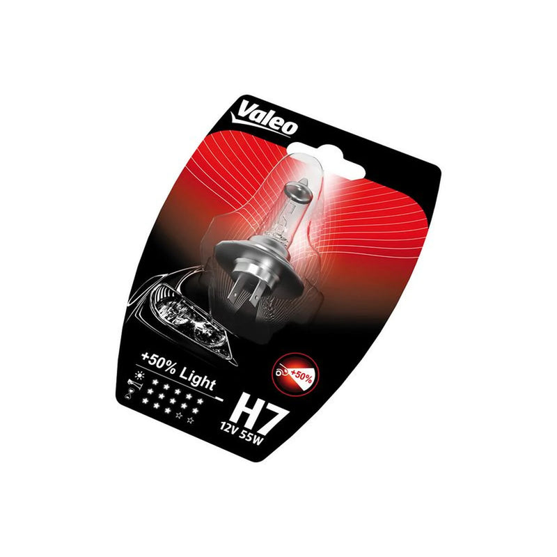 Valeo H7 Bulb Blister +50% Light 032518 032518