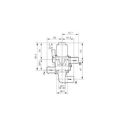 Bosch Coolant Control Valve Assembly 1 147 412 202
