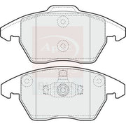 Apec Front Brake Pad Set PAD1398B