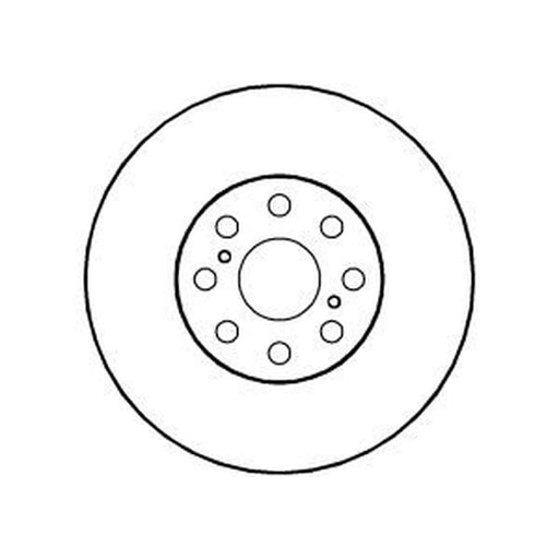 Abtex 2 x Vented Rear Brake Discs BD1192V